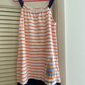 Lands' End Girl's Sailboat Dress; Size Girl's 14 (L)